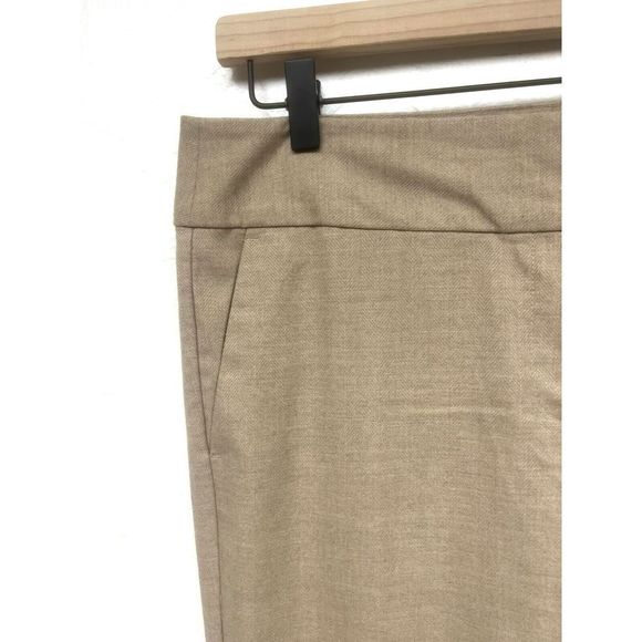 COPY - Ann Taylor Factory Gray / Tan Dress Pants Slacks Trousers Lot Of 2 Size … - Picture 7 of 8